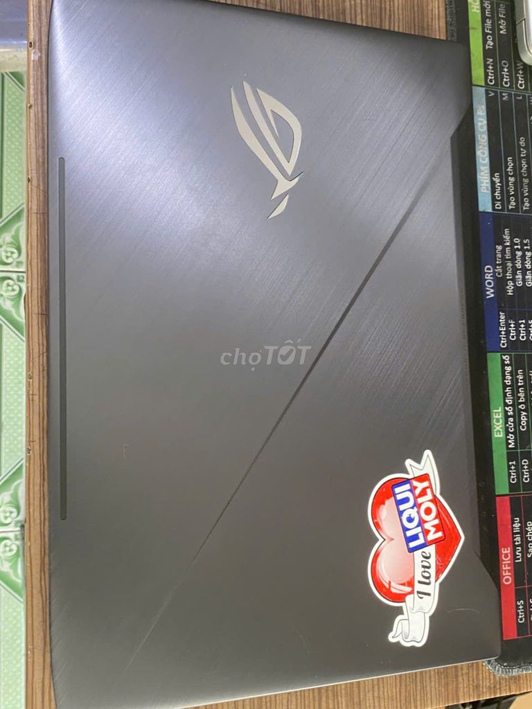 Asus ROG Strix GL703VD i7-7700HQ 17.3 inch Đen. Mua bán Laptop tại Quận Tân Phú Tp Hồ Chí Minh được đăng bởi BÙI MẠNH HỢP hình 1