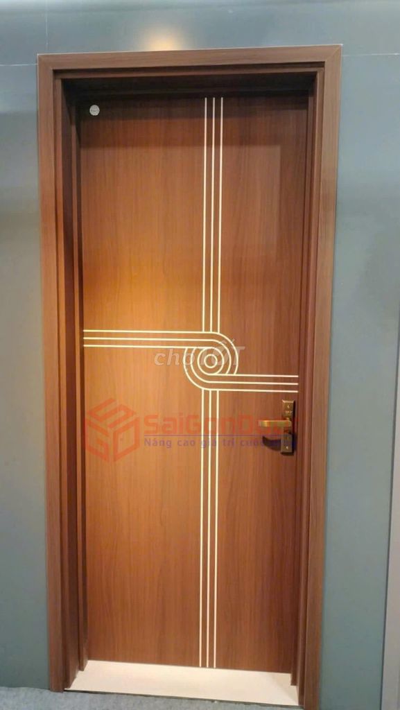 Cửa Nhựa Composite Nâu Chống nước 100%. Mua bán Nội thất, đồ gia dụng khác tại Quận Bình Thuỷ Cần Thơ được đăng bởi Saigondoor Cần Thơ hình 1