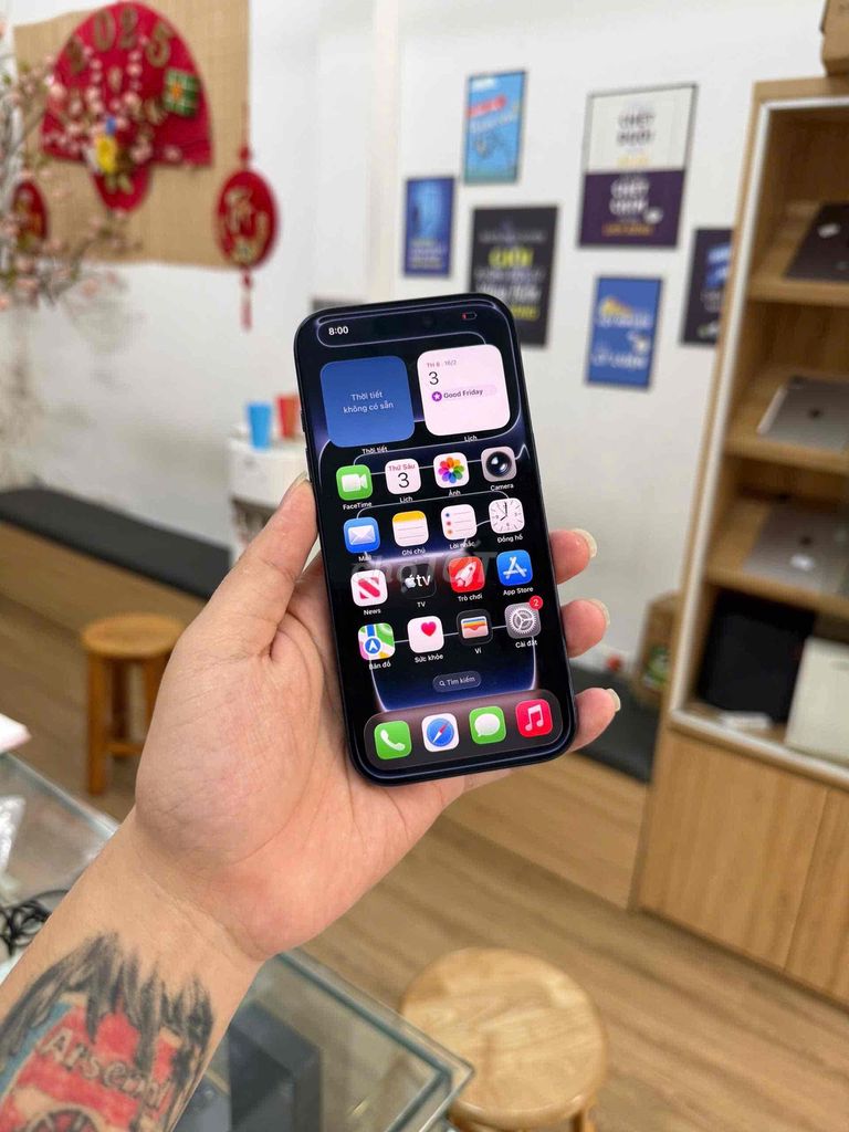 IPhone 17 Pro QTE 256G Pin 100% sạc 48L Còn BH. Mua bán Điện thoại tại Quận Đống Đa Hà Nội được đăng bởi Hà Nội Mobile Bao Duyệt Nợ Xấu hình 1