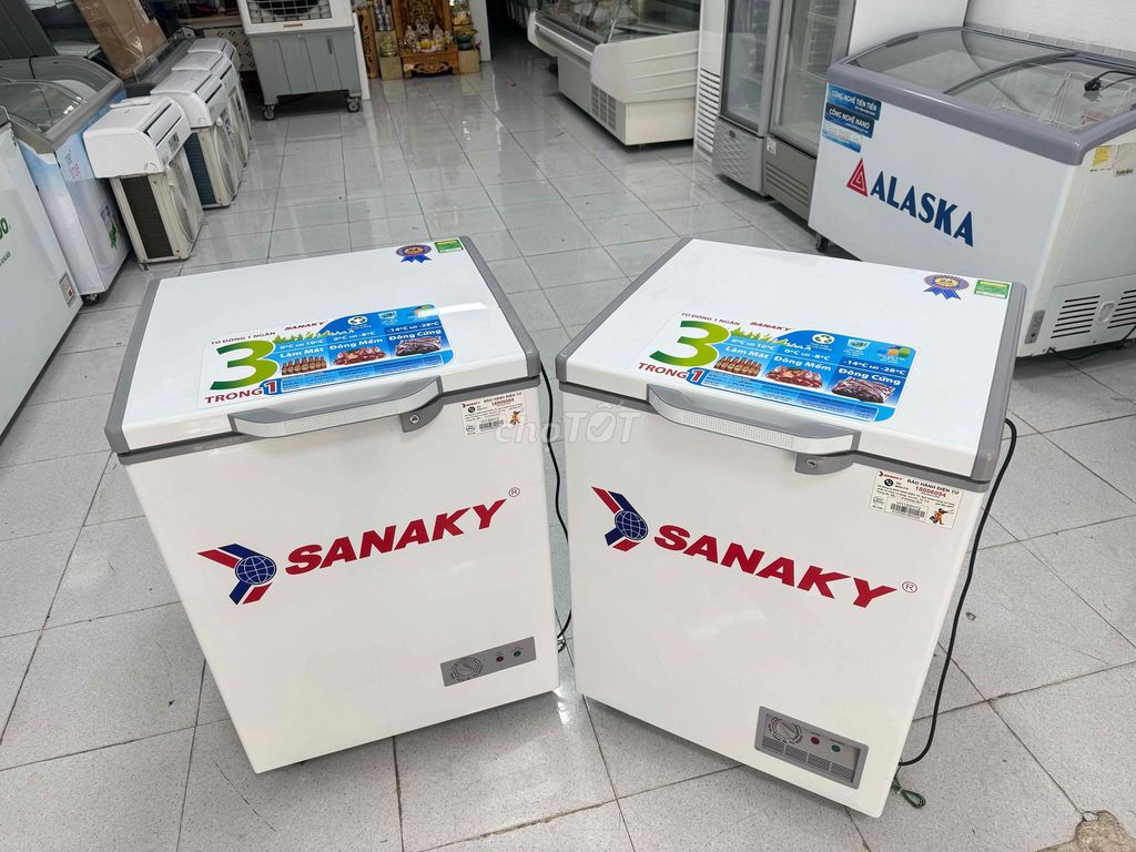 Tủ đông mini Sanaky Trắng đã sử dụng. Mua bán Tủ lạnh tại Quận Liên Chiểu Đà Nẵng được đăng bởi Toni đmđ hình 1
