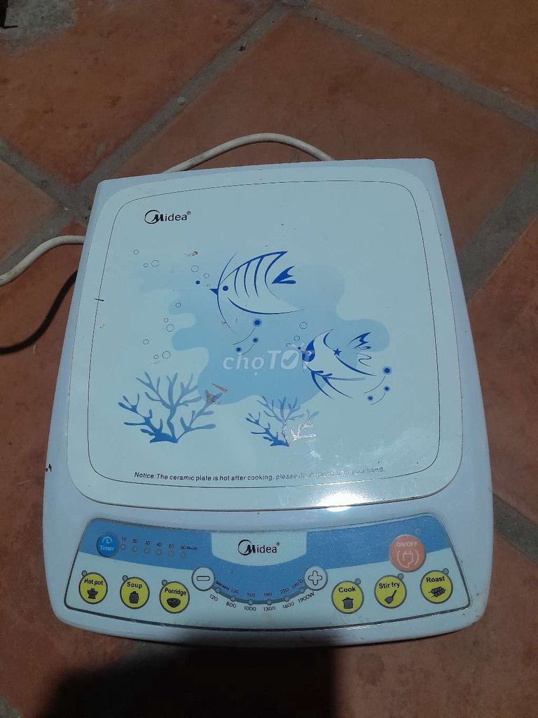 Bếp điện từ Midea MC-EP197 Trắng 1900W. Mua bán Bếp, lò, đồ điện nhà bếp tại Quận 12 Tp Hồ Chí Minh được đăng bởi Nguyễn Việt  hình 1