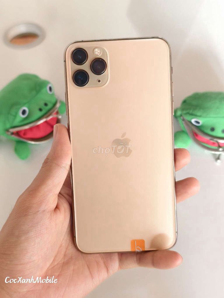 Apple iPhone 11 Pro Max 64GB Vàng zin all đẹp 99%. Mua bán Điện thoại tại Quận Liên Chiểu Đà Nẵng được đăng bởi Minh Hiệp CócXanhMobile hình 1