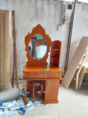 BÀN TRANG ĐIỂM -BÀN TRANG ĐIỂM GỖ THÔNG+BÀN GỖ. Mua bán Bàn ghế tại Thành phố Thuận An Bình Dương được đăng bởi Nội Thất Quang Hùng