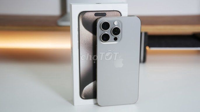 iPhone 15 ProMax 512 Titan tự nhiên (chưa sửa). Mua bán Điện thoại tại Quận Tân Bình Tp Hồ Chí Minh được đăng bởi Hoang Nam hình 1