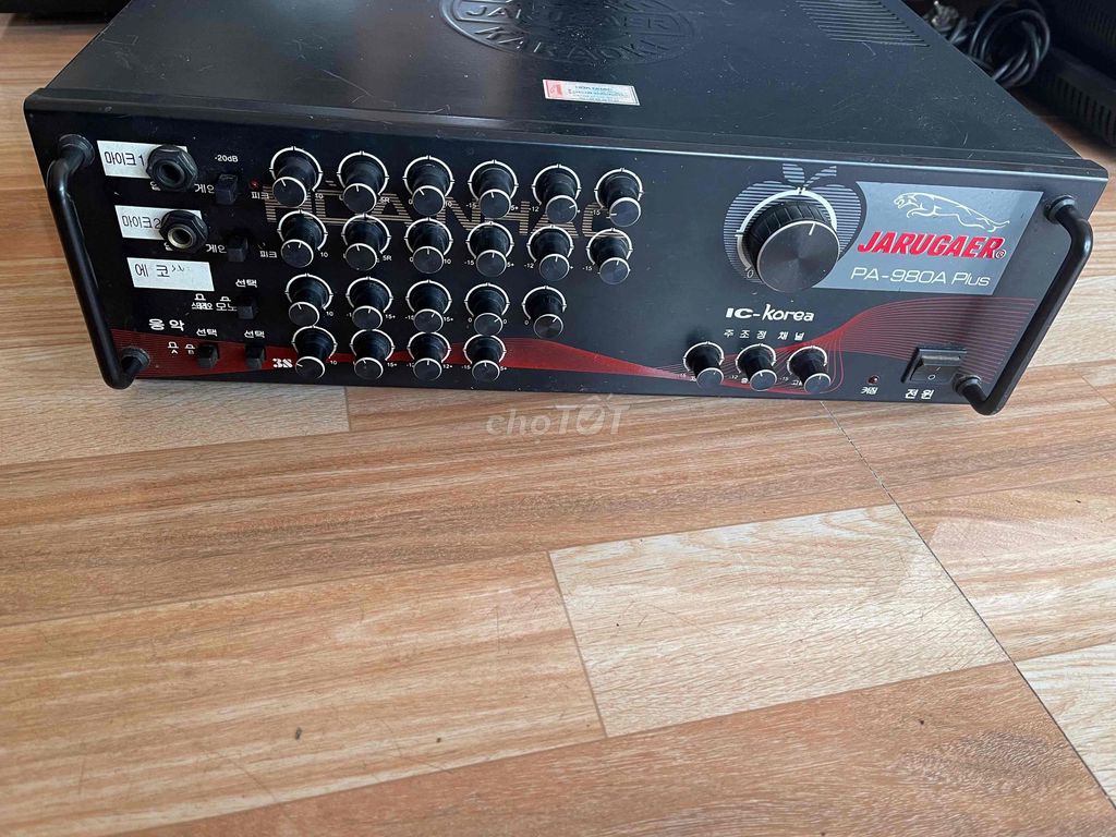 Amply karaoke JARUGAER PA-980A Plus Đen. Mua bán Tivi, Âm thanh tại Huyện Hưng Hà Thái Bình được đăng bởi Điện Tử Hoàng Quang hình 1