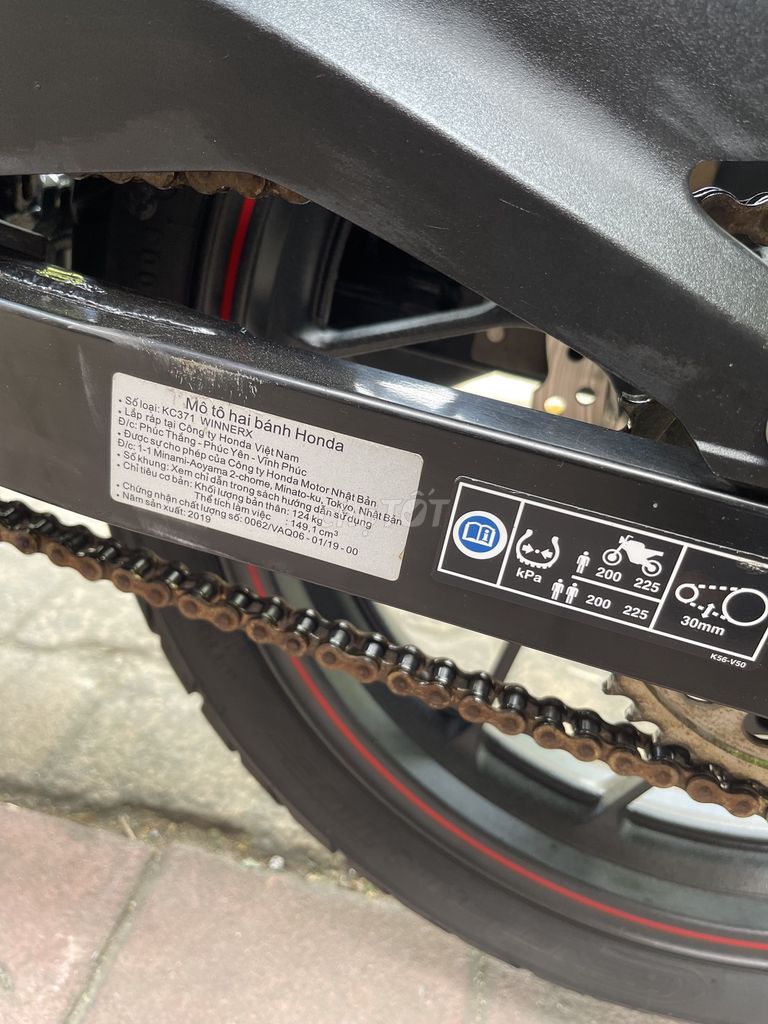 Honda Winner X 2019 ABS 16323 km Đỏ. Mua bán Xe máy tại Thành phố Biên Hòa Đồng Nai được đăng bởi Phương nguyễn  hình 2