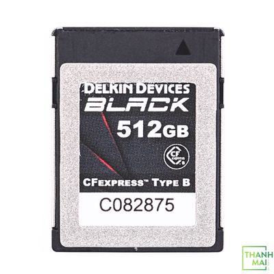 Thẻ Nhớ Delkin Devices 512GB BLACK CFexpress TypeB