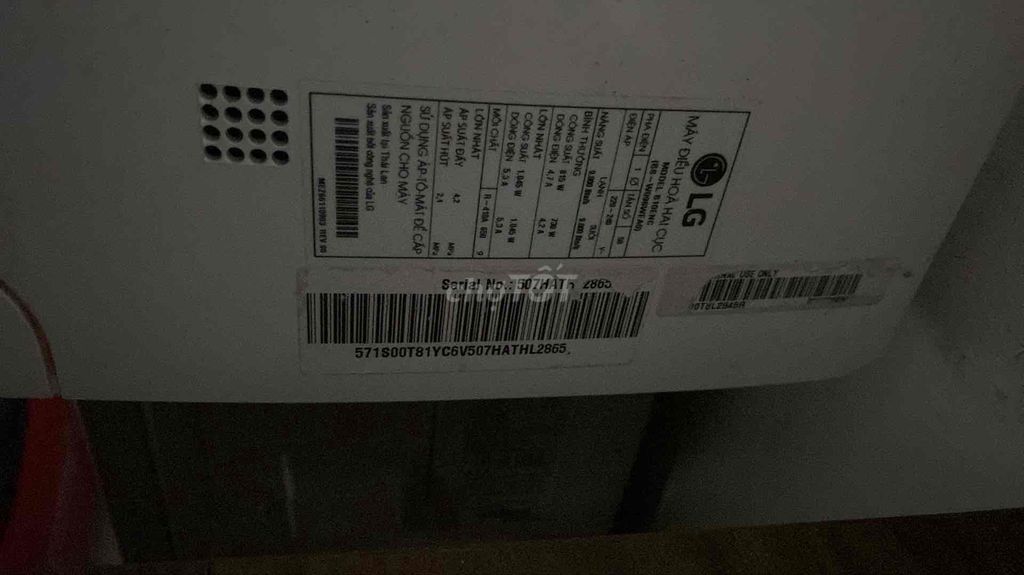 điều hoà lg 2 chiều inverter