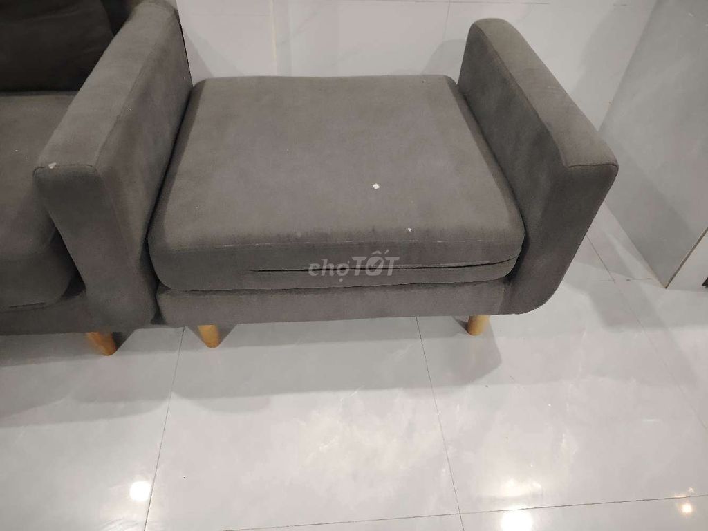 Ghế sofa Xám Mới 80%. Mua bán Bàn ghế tại Thị xã Tân Uyên Bình Dương được đăng bởi Le anh dung hình 1