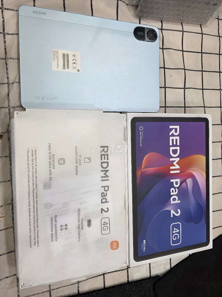 Xiaomi Redmi Pad 2 4G FBOX 4/128 KEN 100% V/N. Mua bán Máy tính bảng tại Quận Tân Phú Tp Hồ Chí Minh được đăng bởi Ngô Minh Mobile  hình 1