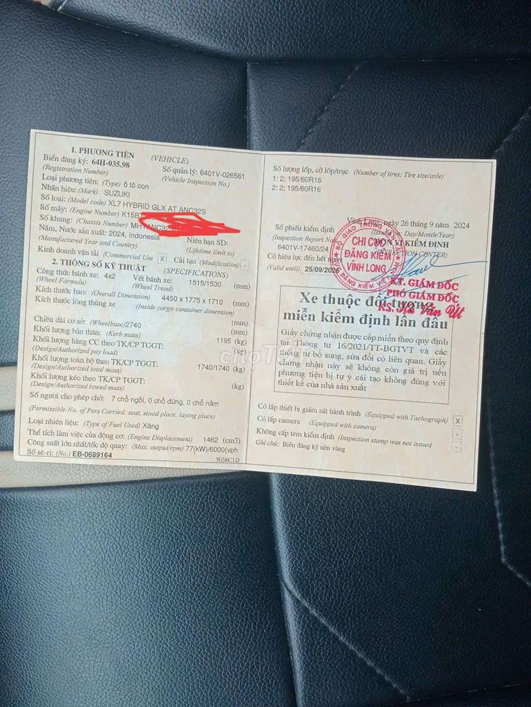 2021 AT (Ghế Da) - 600000 km. Mua bán Ô tô tại Huyện Bình Chánh Tp Hồ Chí Minh được đăng bởi Van Duong hình 3