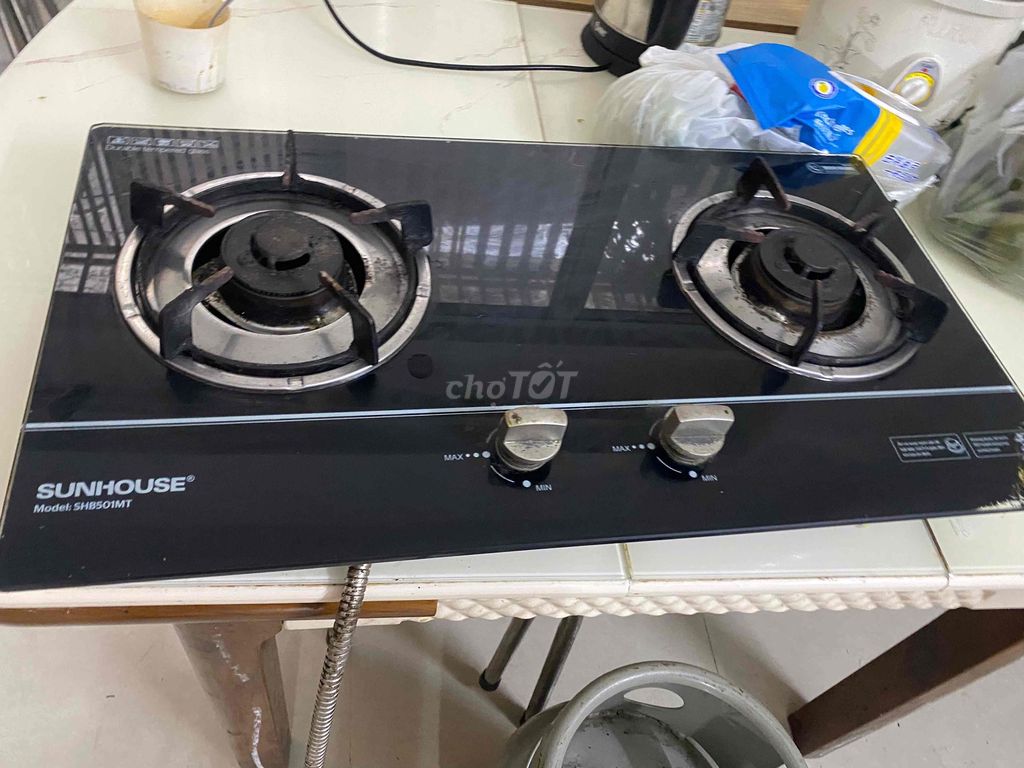 bộ bep + binh gas Bếp ga SUNHOUSE SHB501MT Đen. Mua bán Bếp, lò, đồ điện nhà bếp tại Quận Gò Vấp Tp Hồ Chí Minh được đăng bởi Lê vân hình 1