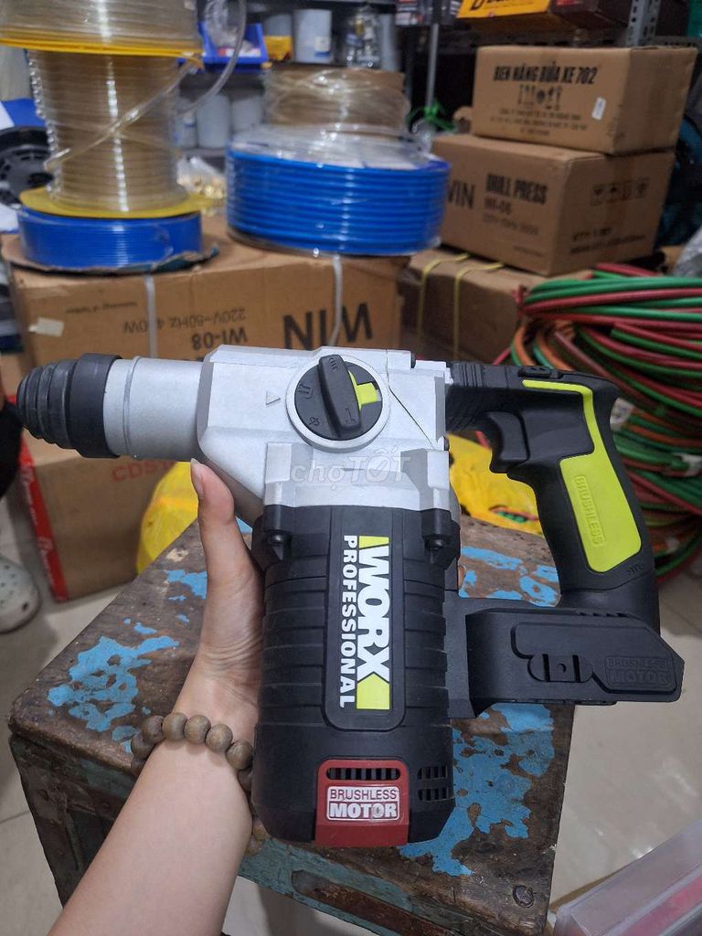 Sale sốc Máy khoan bê tông Worx Professional. Mua bán Đồ chuyên dụng, Giống nuôi trồng tại Quận Ninh Kiều Cần Thơ được đăng bởi Shop Thanh Lý Cần Thơ hình 1