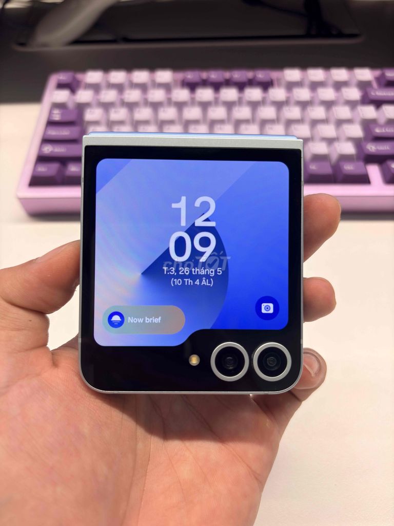 Samsung Galaxy Z Flip 6 256G Xanh 99%. Mua bán Điện thoại tại Quận 7 Tp Hồ Chí Minh được đăng bởi Mạnh Khương hình 1