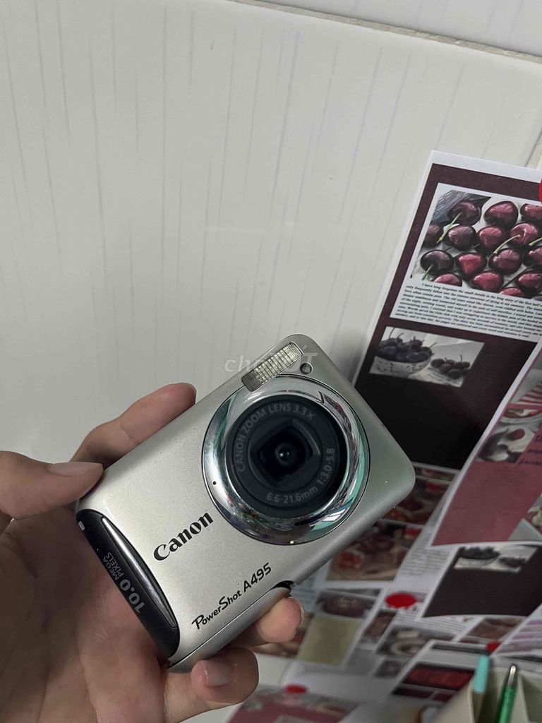 Máy ảnh Canon PowerShot A495 Hỏng. Mua bán Máy ảnh, Máy quay tại Huyện Củ Chi Tp Hồ Chí Minh được đăng bởi duy hình 1