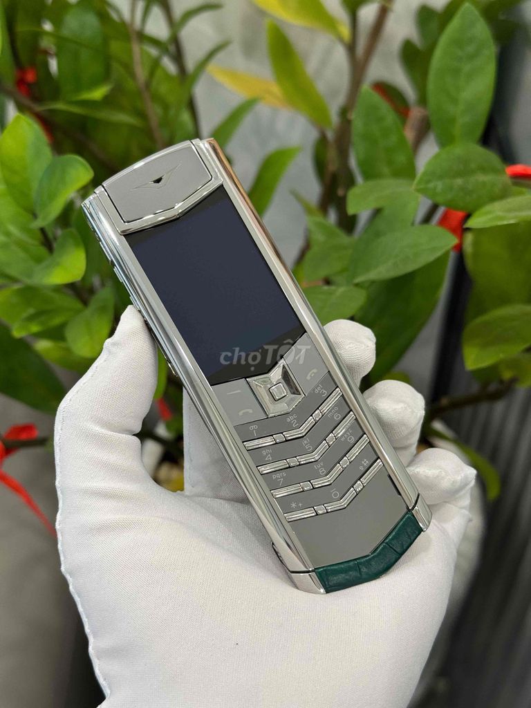Vertu Signature S Siver Alligator Green New New 97. Mua bán Điện thoại tại Thành phố Thủ Đức Tp Hồ Chí Minh được đăng bởi Trung Vertu hình 1
