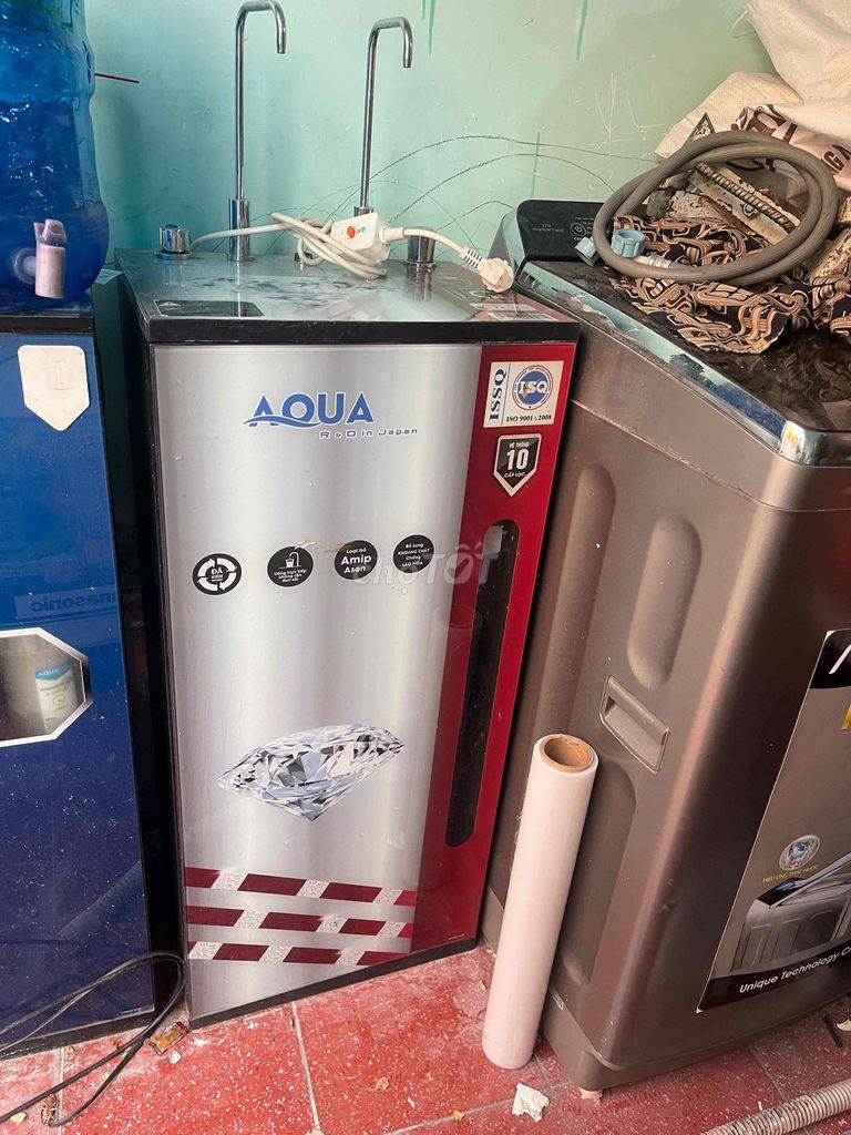 Máy lọc nước Aqua Nóng nguội Bạc. Mua bán Bếp, lò, đồ điện nhà bếp tại Thành phố Biên Hòa Đồng Nai được đăng bởi Lộc hình 1