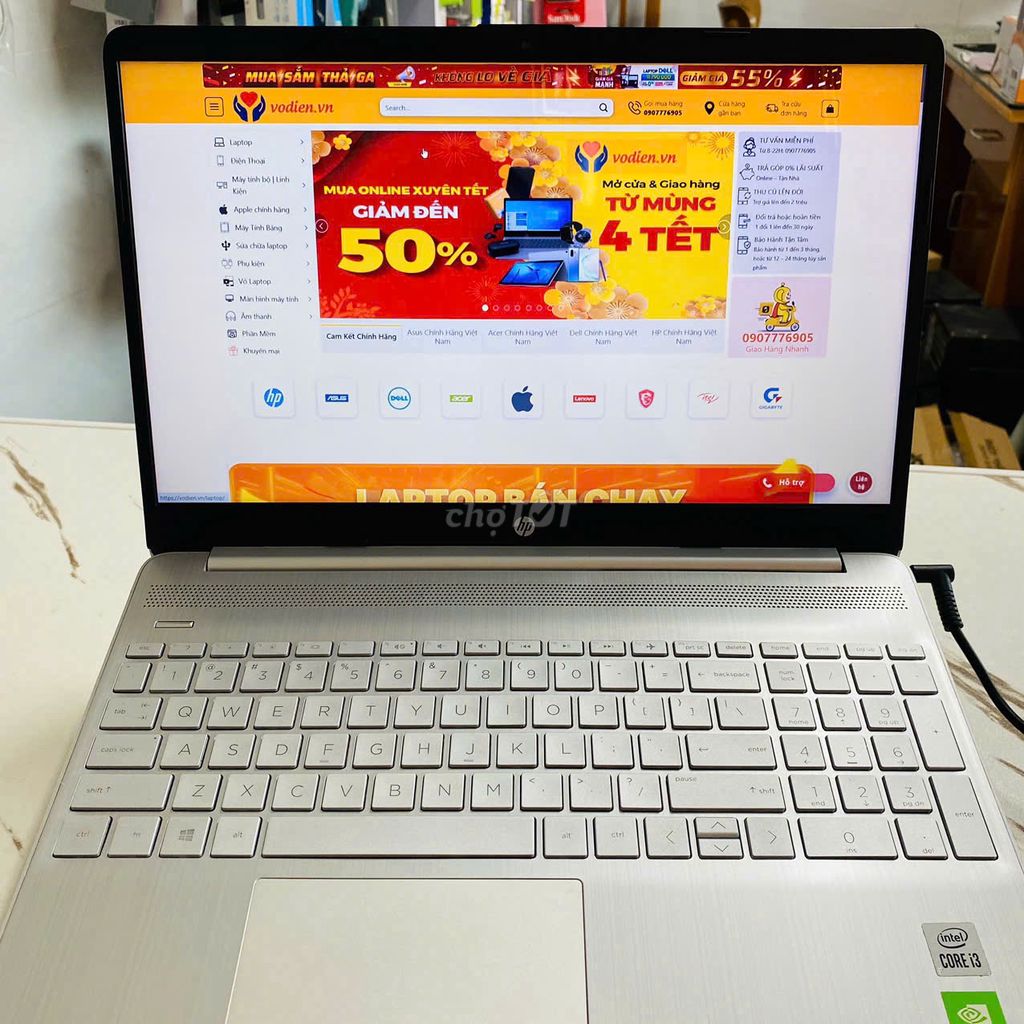 HP 15s-du2050TX i3-1005G1 8GB/256GB 2GB-MX130. Mua bán Laptop tại Quận Ninh Kiều Cần Thơ được đăng bởi Võ Diện hình 1
