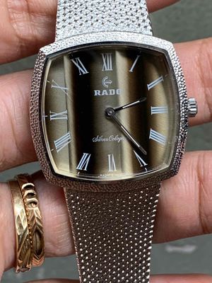 Đồng hồ cổ Rado Cologny bạc đúc Máy cơ lên dây
