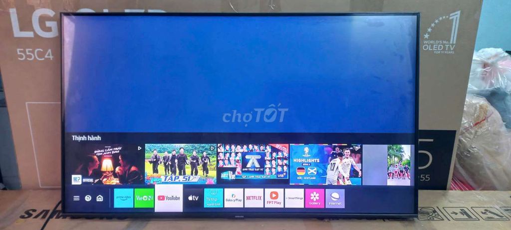 Smart Tivi QLED Samsung 43inch 4K, mẫu 2020