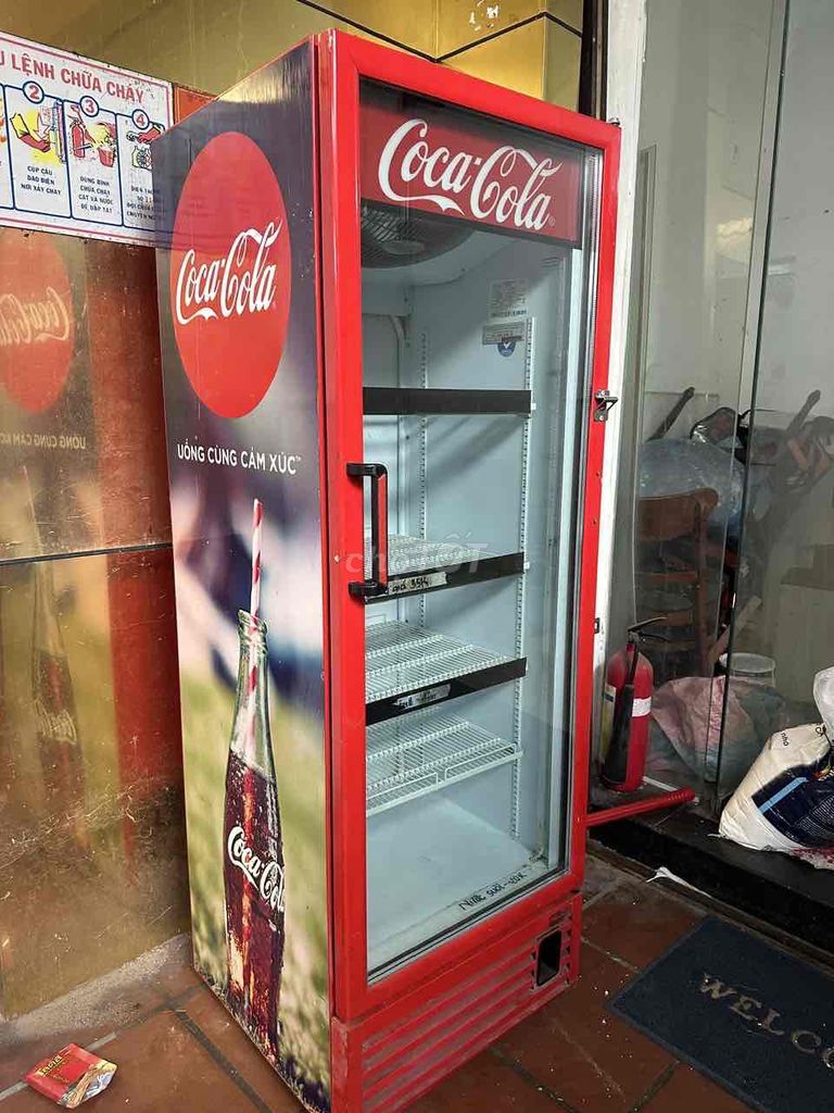Tủ lạnh Coca-Cola Đỏ đã sử dụng. Mua bán Tủ lạnh tại Quận Gò Vấp Tp Hồ Chí Minh được đăng bởi TUẤN PHONG TRẦN hình 1