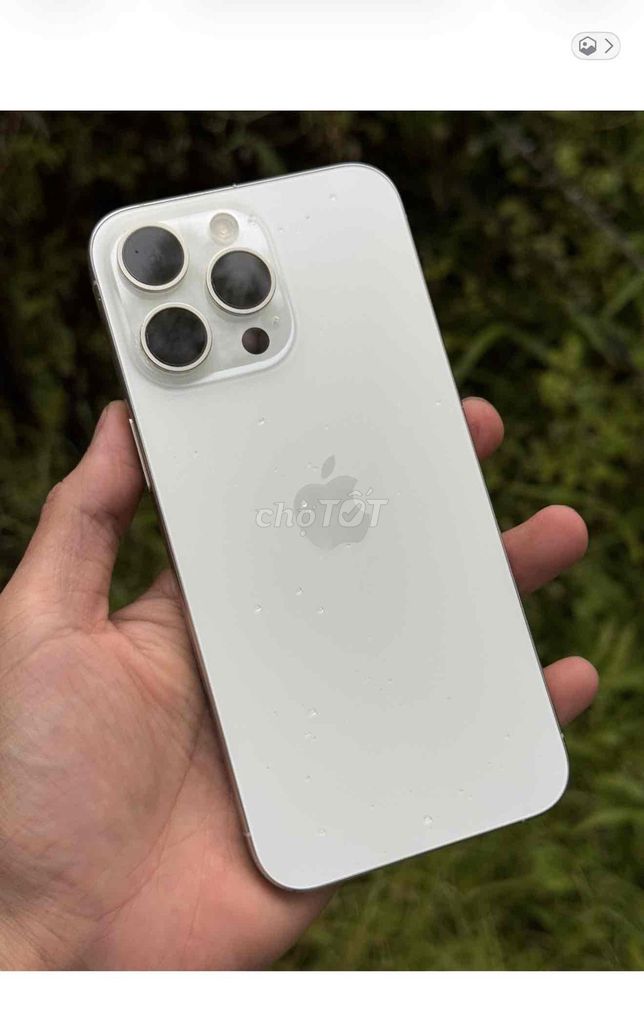 15 Pro Max 256GB Trắng lock bán hoặc gl. Mua bán Điện thoại tại Thành phố Đà Lạt Lâm Đồng được đăng bởi nhanh gọn lẹ hình 1