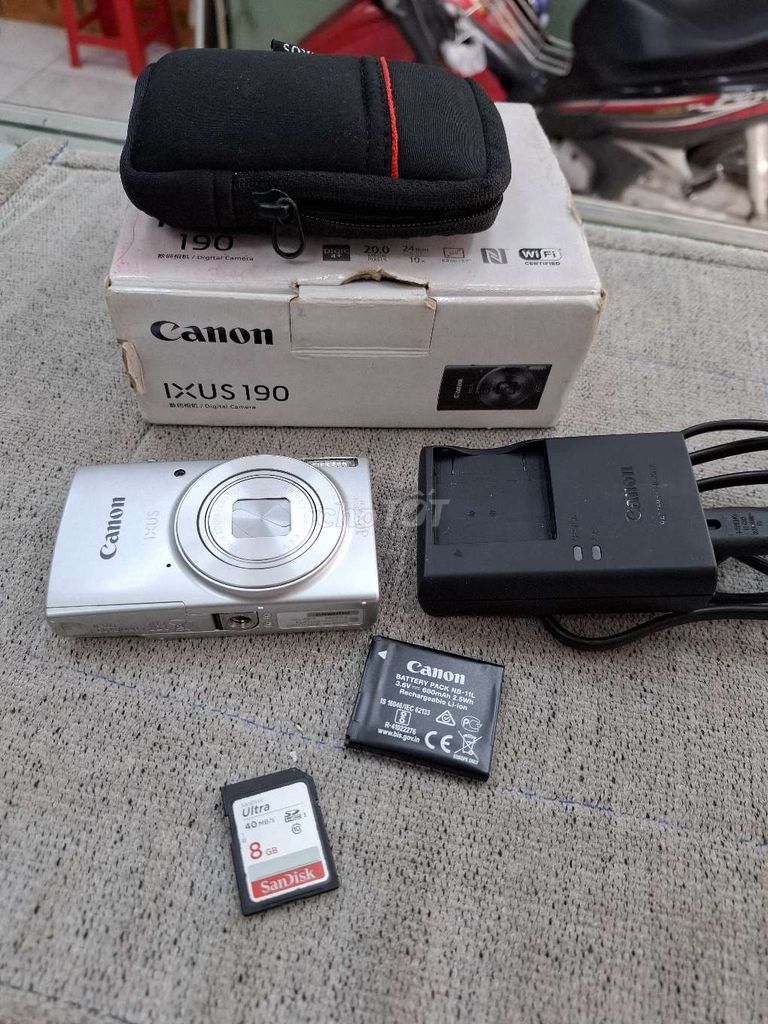 Canon ixus190 .new .full box