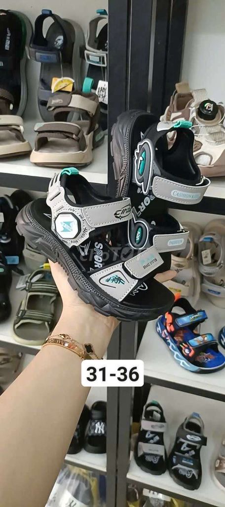 Dép sandal trẻ em tổng hợp. Mua bán Giày dép tại Thành phố Hưng Yên Hưng Yên được đăng bởi Trần Bạch Vy hình 1