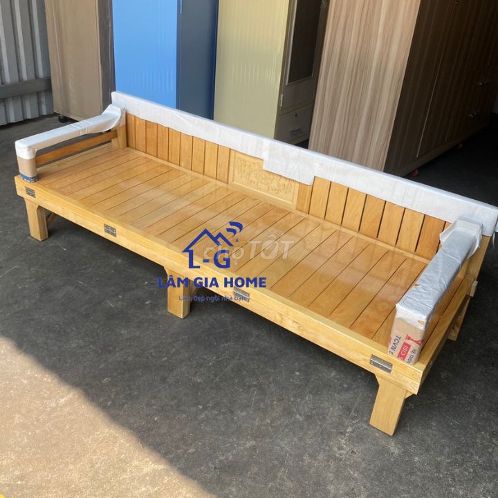 giường gỗ còng- sofa bền vàng tự nhiên