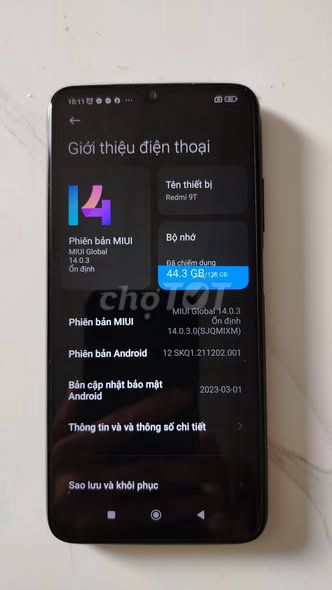 Xiaomi Redmi 9T 128GB Đen. Mua bán Điện thoại tại Quận 1 Tp Hồ Chí Minh được đăng bởi Hội Đồ Điện Tử hình 1