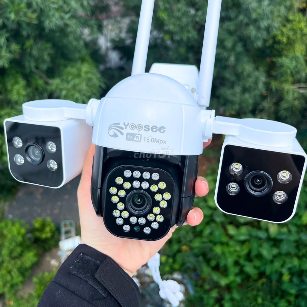 Camera Yoosee 3 mắt Wifi Trắng. Mua bán Máy ảnh, Máy quay tại Quận Hà Đông Hà Nội được đăng bởi Nguyễn Minh Khôi hình 1