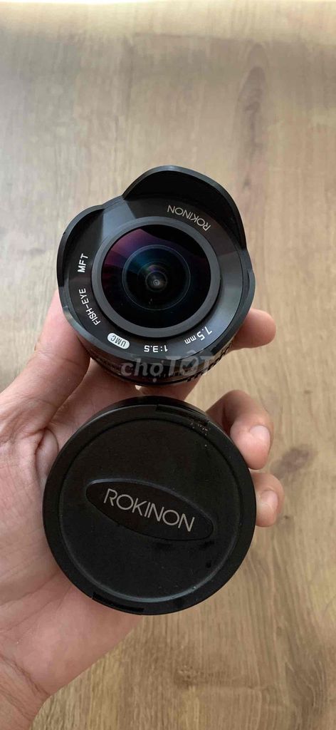 lens rokinon/samyang 7.5mm f3.5 fisheye m43 độc. Mua bán Máy ảnh, Máy quay tại Thành phố Thủ Đức Tp Hồ Chí Minh được đăng bởi an le hình 1