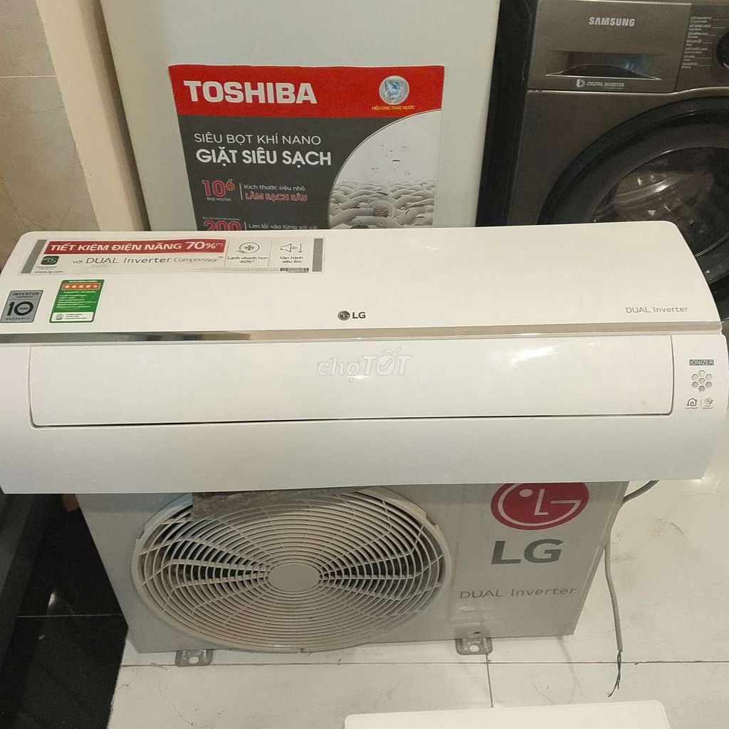 Máy lạnh LG DIGITAL Inverter 1.5hp. Mua bán Máy lạnh, điều hoà tại Thành phố Sóc Trăng Sóc Trăng được đăng bởi Trung Nghĩa hình 1