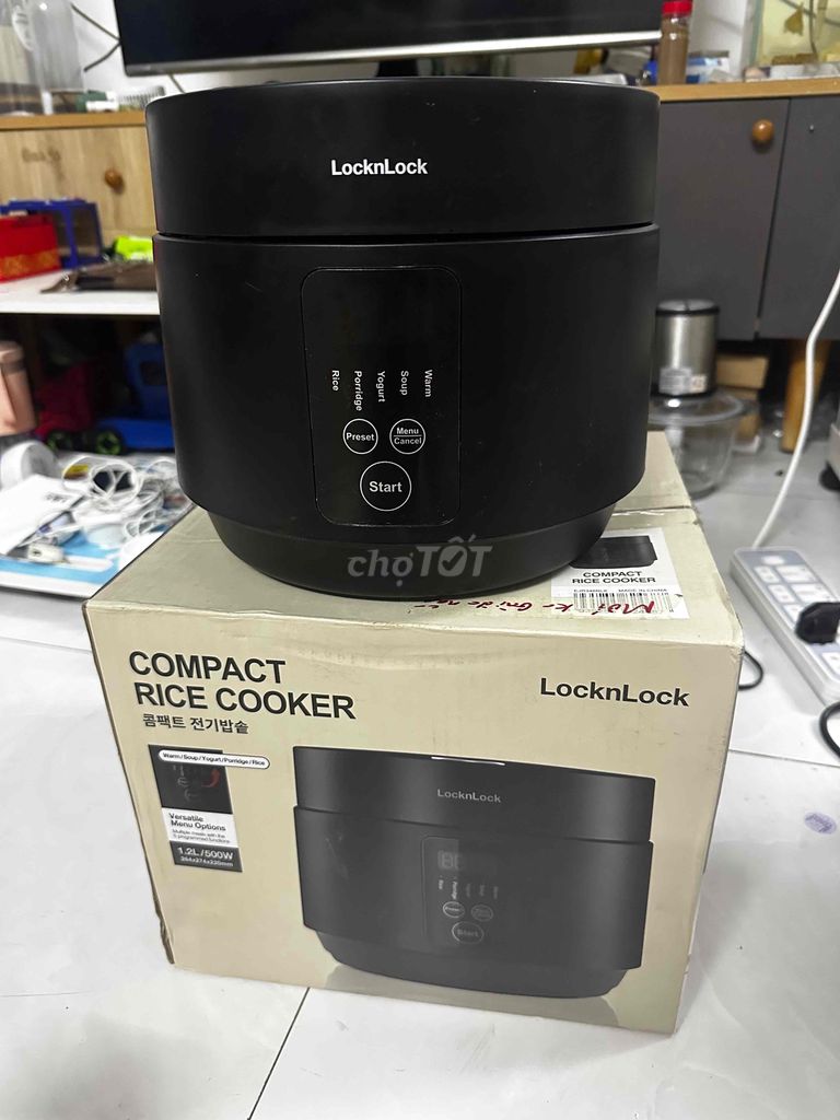 Nồi cơm điện LocknLock Compact Rice Cooker 1.2L