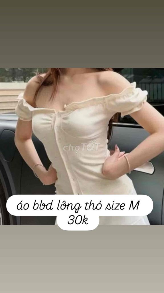 Áo babydoll lông thỏ size M. Mua bán Quần áo tại Huyện Ea H'leo Đắk Lắk được đăng bởi Gia hân hình 1