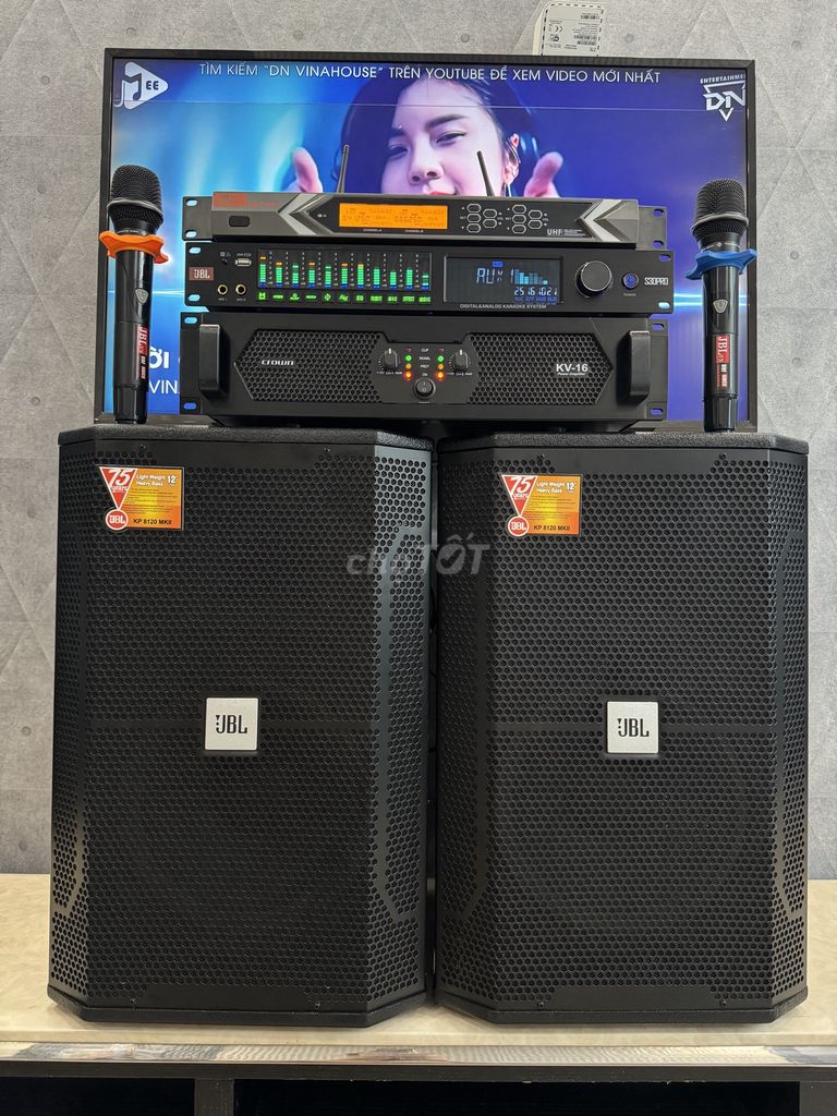 Dàn Karaoke Rất đẹp Full JBL đẹp 98% Nghe Cực Đã