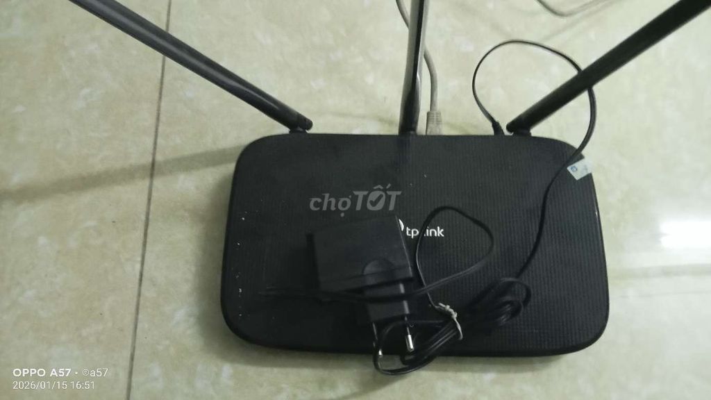 Bộ định tuyến TP-Link 3 râu Đen. Mua bán Phụ kiện (Màn hình, Chuột...) tại Huyện Cẩm Giàng Hải Dương được đăng bởi Nguyễn Trung Thành hình 1