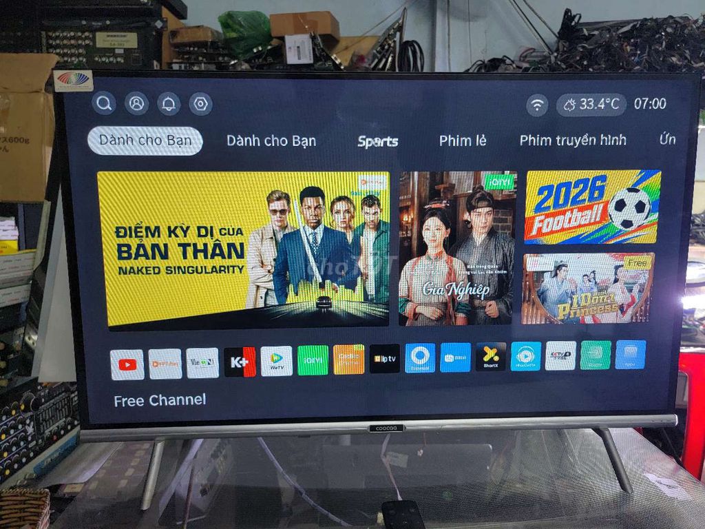 Tivi Smart Coocaa 32 inch tràn viền còn mới. Mua bán Tivi, Âm thanh tại Quận Cẩm Lệ Đà Nẵng được đăng bởi Ly Nguyễn hình 1