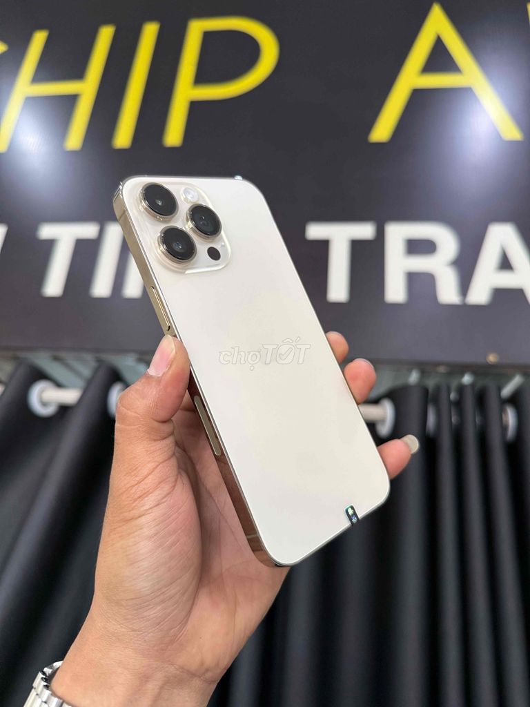 Apple iPhone 14 Pro Max 128GB Vàng 100%. Mua bán Điện thoại tại Thành phố Biên Hòa Đồng Nai được đăng bởi Lộc Nguyễn hình 1