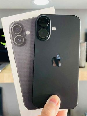iPhone 16 Plus 128GB Đen FULLBOX BH APPLE 12/2025