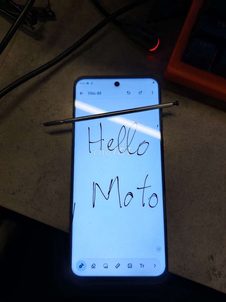 Motorola G Stylus 2023 128GB 5G NFC. Mua bán Điện thoại tại Quận Hà Đông Hà Nội được đăng bởi Nguyễn Hoàng Nam hình 1