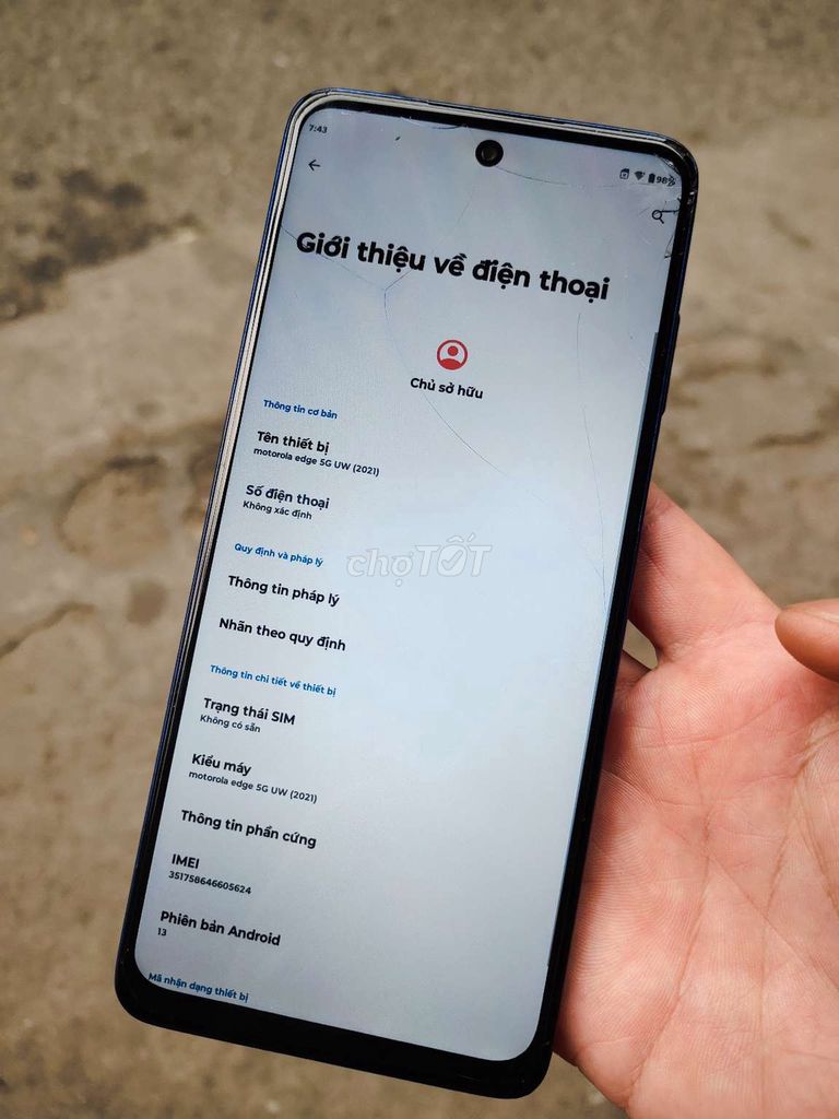 motorola edge 2021. Mua bán Điện thoại tại Quận Tây Hồ Hà Nội được đăng bởi thắng hình 1