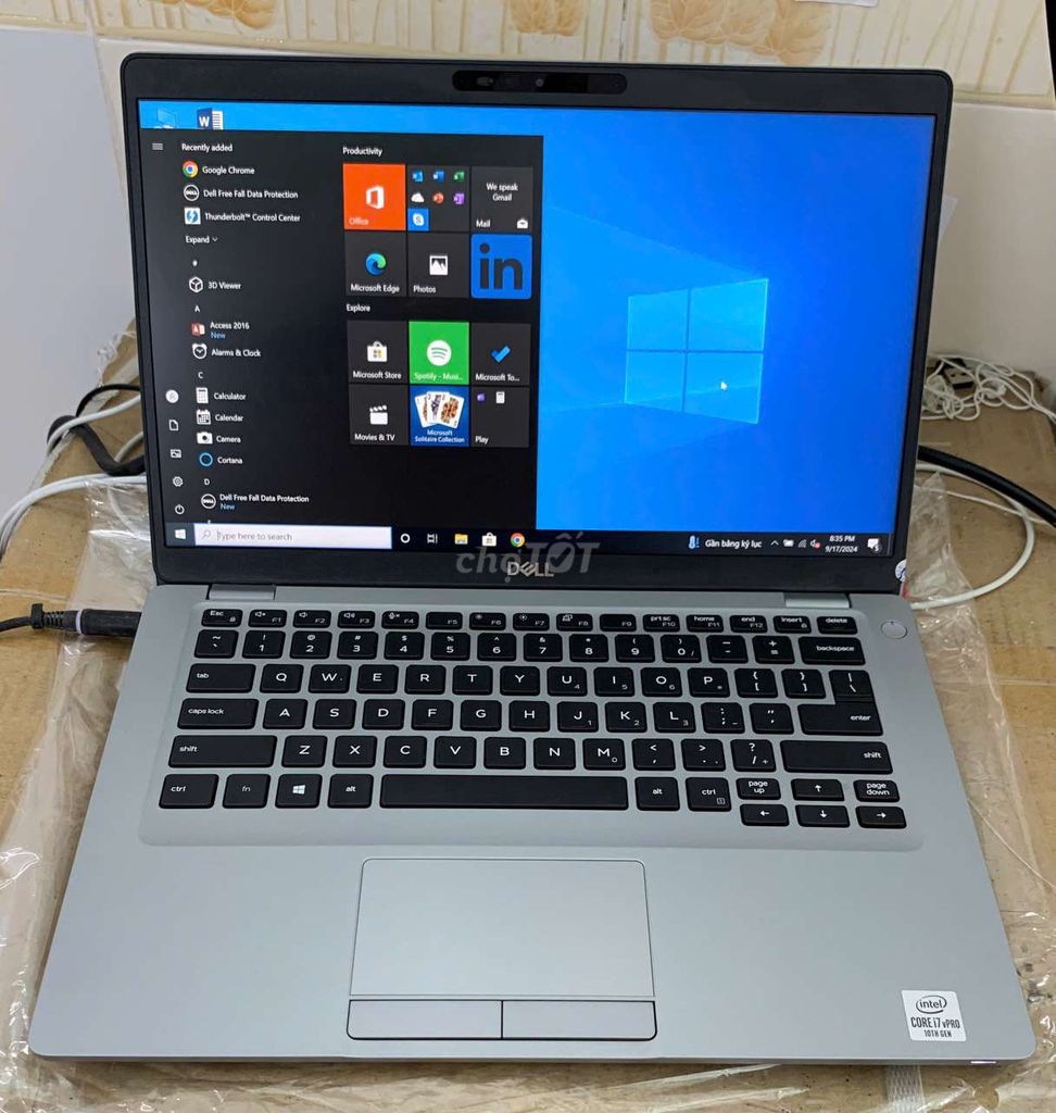 DELL 5410: Core i7 RAM 32GB, SSD 512: MÁY ĐẸP 99%