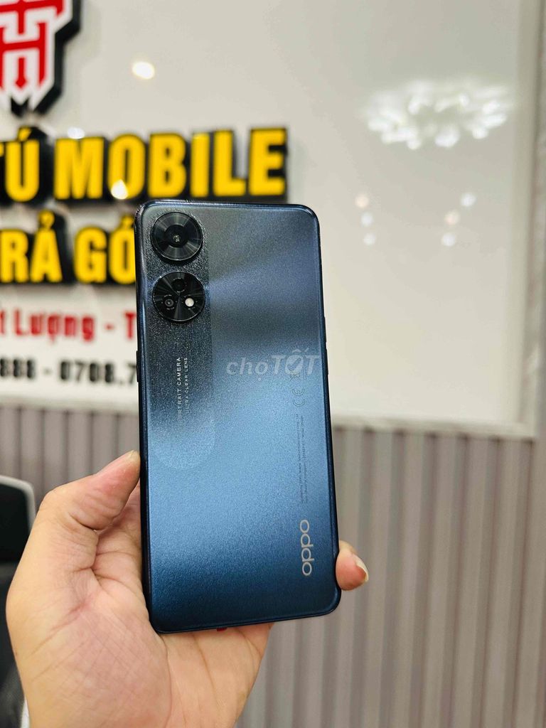 OPPO Reno 8T 256GB Đen. Mua bán Điện thoại tại Quận Liên Chiểu Đà Nẵng được đăng bởi Hoàng Tú Mobile hình 1