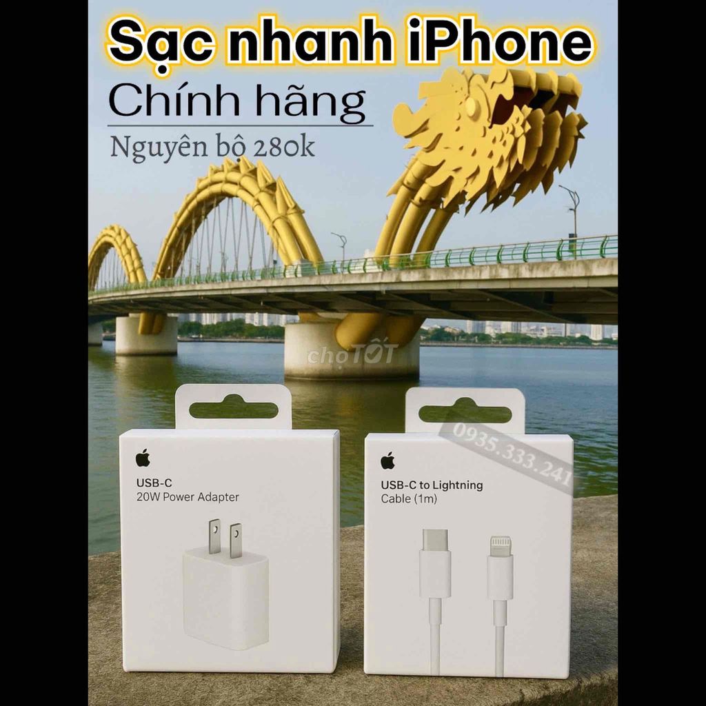 Củ sạc nhanh dây sạc nhanh iPhone. Mua bán Phụ kiện (Màn hình, Chuột...) tại Quận Thanh Khê Đà Nẵng được đăng bởi Bi Nguyễn  hình 1