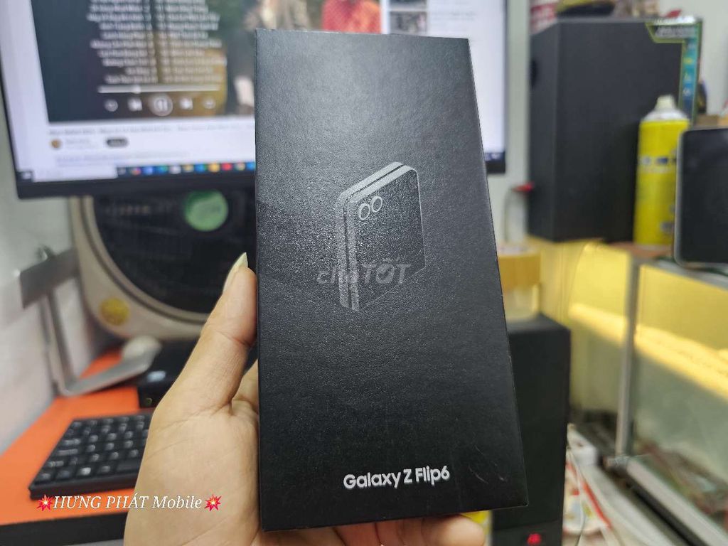 Z FLIP6 MỚI 100%NGUYÊN SƯU HỘP BẢN 256G 2 SIM .