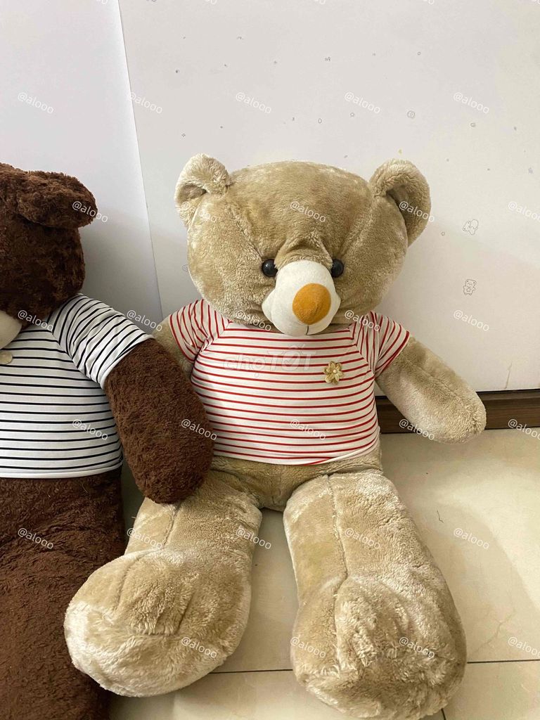 Gấu bông vải bông màu Nâu. Mua bán Sở thích khác tại Quận Thanh Xuân Hà Nội được đăng bởi Alooo ở đây bán đủ thứ hình 1