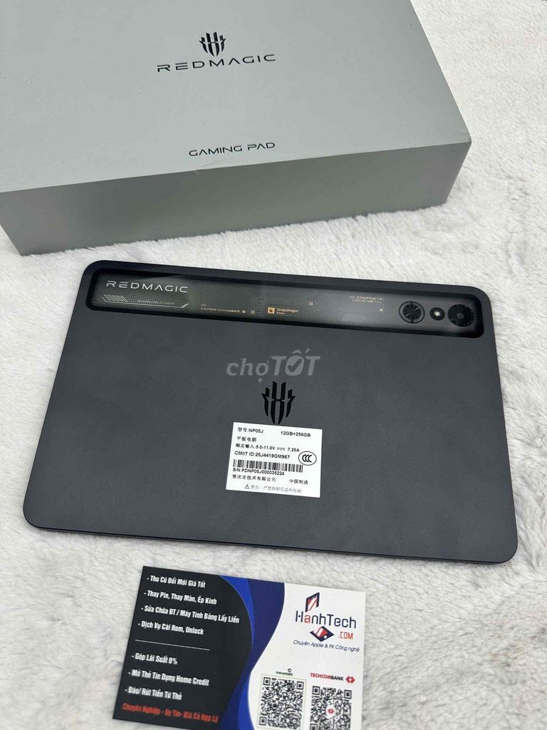 Red Magic Pad 3 Pro 12GB/256GB Đen. Mua bán Máy tính bảng tại Quận 3 Tp Hồ Chí Minh được đăng bởi Hạnh Tech hình 1