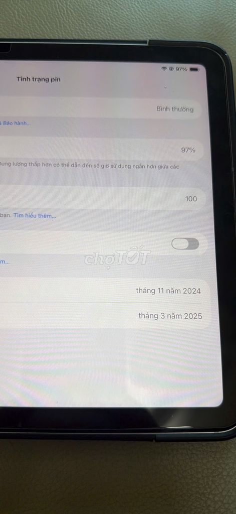 Apple iPad Air M2 11 inch 128GB. Mua bán Máy tính bảng tại Quận Hoàn Kiếm Hà Nội được đăng bởi Nguyễn văn tâm hình 1