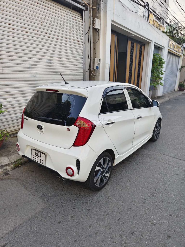 Kia Morning Si 2016 Trắng. Mua bán Ô tô tại Thành phố Biên Hòa Đồng Nai được đăng bởi Anh Sơn hình 8